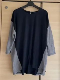 ドラッグストアーズ 異素材チュニックプルオーバー