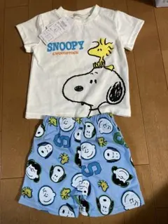 スヌーピー上下セット　80cm ベビーパジャマ