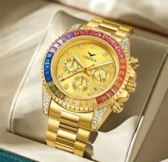 【五色の威厳】18Kコーティング×ジルコニア｜唯一無二のブリンブリンウォッチ