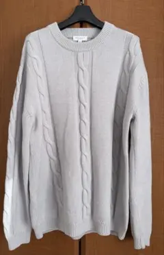 BEAUTY&YOUTH ケーブル編みセーター XL