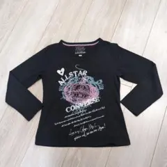 CONVERSE ブラック Tシャツ 130