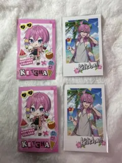 アンプタックカラーズけちゃさんカード2枚セット - メルカリ