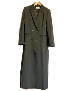 新品未使用 タグ付き MURUA ムルーア マキシ丈コート ストライプ 