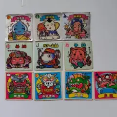 ビックリマンシール　７弾　10枚　旧　チョコ版