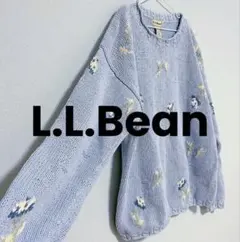 S*n様 エルエルビーン　レディース　メンズ　セーター　花柄ニット　長袖　厚手