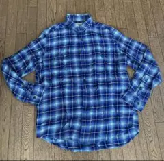 メンズチェックシャツ