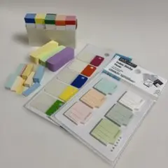 付箋 ミニ付箋 インデックス付箋 カラフル パステルカラーのサムネイル