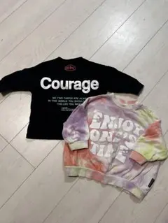 マイリトルワンダー　長袖カットソー 80cm ２点セット