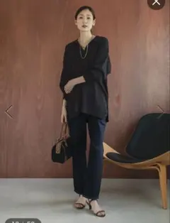 Global work スウェットライクスキッパープルオーバー/571351