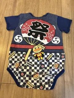 アンパンマン 甚平スタイル ベビー服 80cm