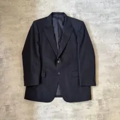 90s Burberrys テーラードジャケット　ネイビー　紺色　USED