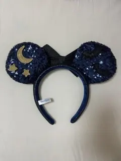 ディズニーカチューシャ2023ハロウィン スパンコール