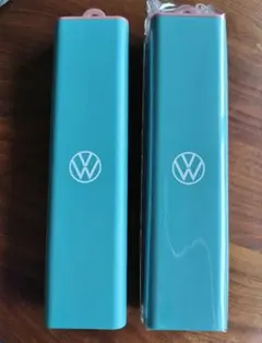 【未使用】２個セット　フォルクスワーゲン カトラリーセット ミントグリーンのサムネイル