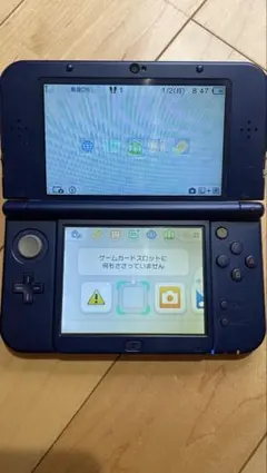 New3dsll メタリックブルー　上画面ips液晶　MBC17A