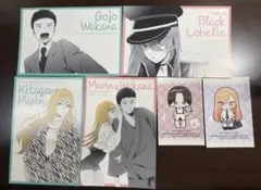 着せ恋展 ポストカード4枚 & ステッカー2枚