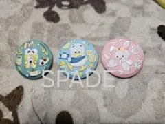 BANDAI Biscuit3 刺繍缶バッジ セット