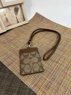 ✨美品✨ COACH コーチ シグネチャー パスケース フラグメントケース