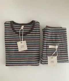 Kokokids rib set up XL 2点セット トップス&レギンス