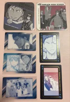 黒子のバスケ 青峰大輝 原画展 クリアカード トランプ アートコースター