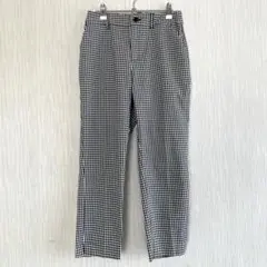 グラシア⭐️GLACIER ギンガムチェック　七分丈パンツ　可愛い　【M】