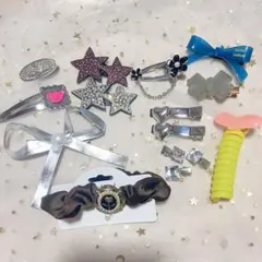 ヘアピン　ヘアゴム　15点セット