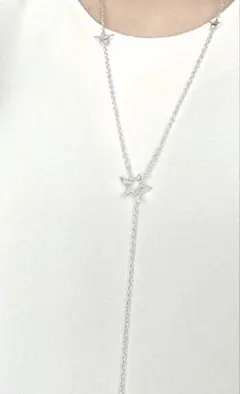 新品❣️Chieko➕star grace necklace シルバーネックレス⭐️のサムネイル