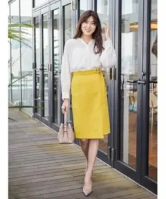 【洗える】フェザーシフォンのブラウス