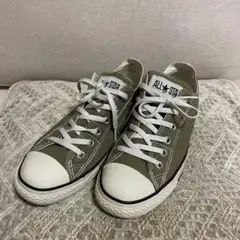 【23.5㎝】CONVERSEローカットスニーカー/オリーブ