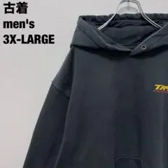 古着 carhartt カーハート パーカー 肉厚 ビッグシルエット 黒 3XL