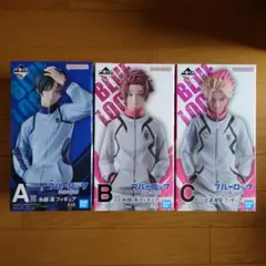 ブルーロック 一番くじ 決戦の覚悟 フィギュア セット 糸師凛 糸師冴 士道龍聖