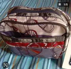 LeSportsac 自転車柄 ポーチ