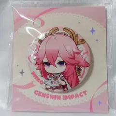 原神 缶バッジ 八重神子 ②