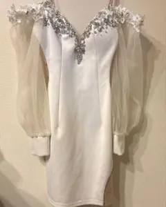 エンジェルアール　長袖ドレス　S