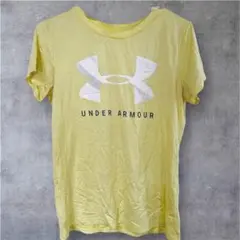 美品✨【UNDER ARMOUR」イエロー 半袖Tシャツ