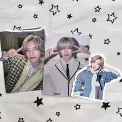 なにわ男子 道枝駿佑 HARDWORK フレークシール トレカ