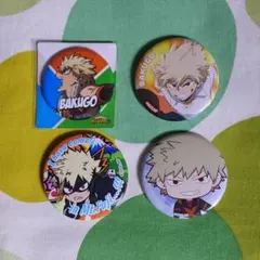 僕のヒーローアカデミア 缶バッジ コラボ キャンペーン 非売品 限定 爆豪