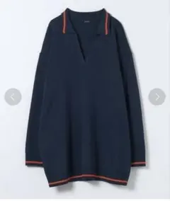 JEANASIS チュニック ハイショクラインポロワンピースのサムネイル