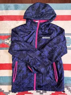 OUTDOOR 迷彩ドット柄ジャケット