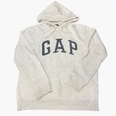GAP グレーパーカー　フーディ y2k oldgap グランジ　短丈　00s