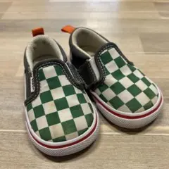 VANS チェック柄 スニーカー　12cm