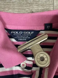 POLO GOLF ストライプポロシャツ