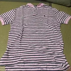 ラルフローレン ピンクボーダーポロシャツ POLOのサムネイル