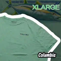 コロンビア Columbia PFG XL ミントグリーン Tシャツ マグロ