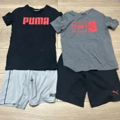 PUMA キッズ Tシャツ ショートパンツ 4点セット