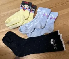 キッズ靴下セット（キャラクター・模様入り）
