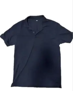 UNIQLO ブラック ポロシャツ