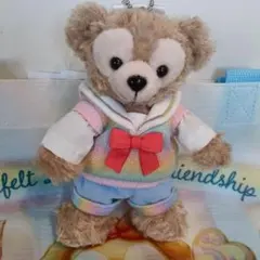 ハートフェルト・レターズ・オブ・フレンドシップ☆ぬいぐるみバッジ☆ダッフィー