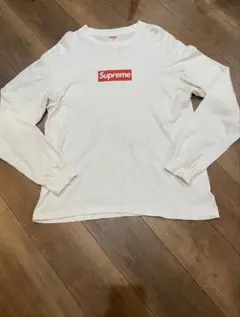Supreme ホワイト ロングスリーブ Tシャツのサムネイル