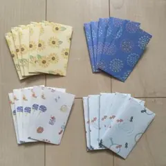 파우치 백 수제 여름 패턴 디자인 페이퍼