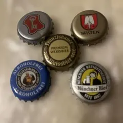 ドイツビール　王冠　先日ドイツで入手